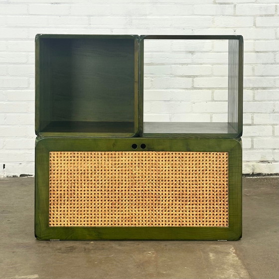 Image 1 of Three Modular Samara Wall Elements By Derk Jan De Vries For Maisa Di Seveso In Green