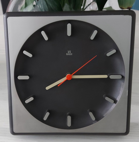 Image 1 of Quartz Aachen Clock Germany Bauhaus