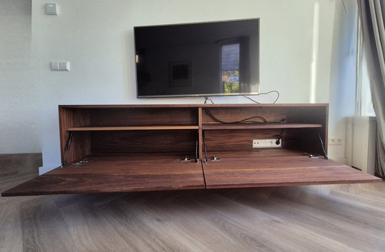 Image 1 of Solid Walnut TV Furniture