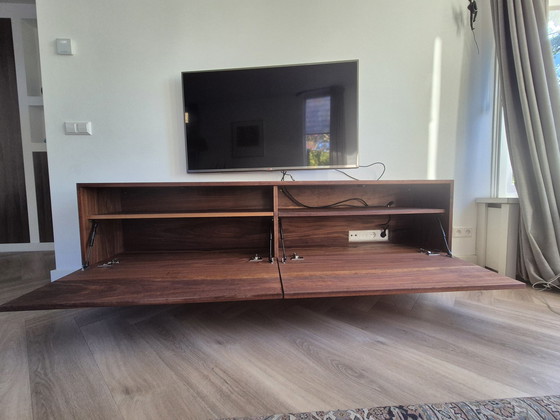 Image 1 of Solid Walnut TV Furniture