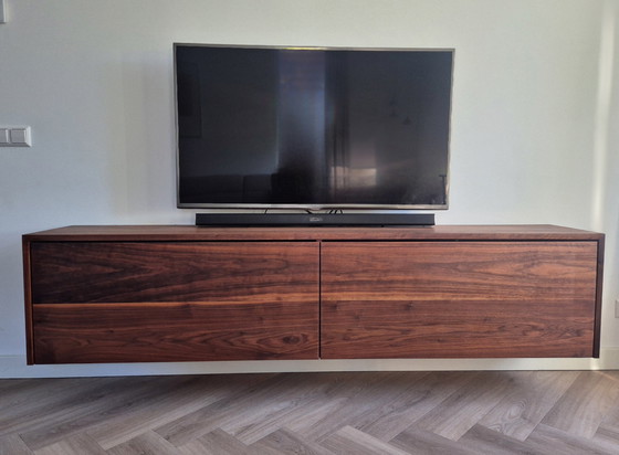 Image 1 of Solid Walnut TV Furniture