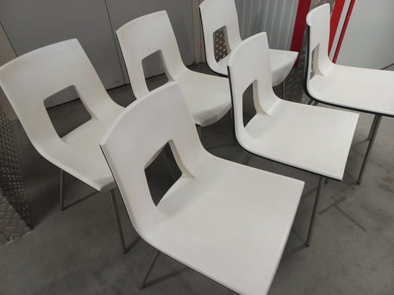 Image 1 of 6x Fabio Di Bartolomei chair