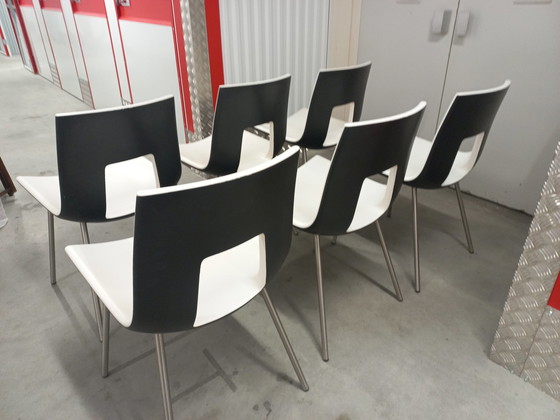 Image 1 of 6x Fabio Di Bartolomei chair