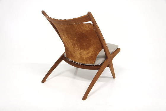 Image 1 of  Sillón "Krysset / The Cross Chair" Fredrik Kayser, Gustav Bahus, Noruega, 1960 