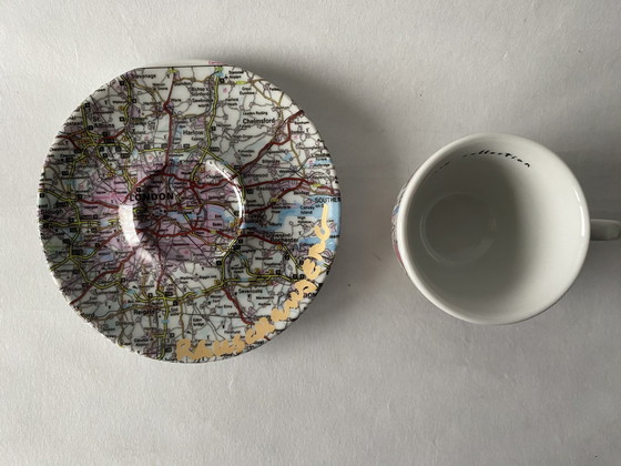 Image 1 of 4 X Espresso Cup And Saucer Illy Art Collection