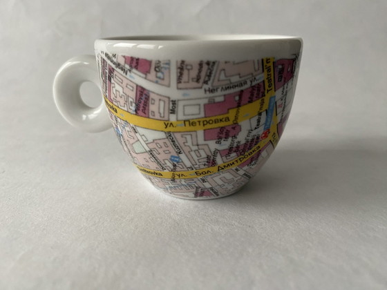 Image 1 of 4 X Espresso Cup And Saucer Illy Art Collection