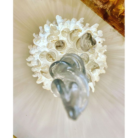 Image 1 of Vintage Murano glass chandelier by Venini, 1970