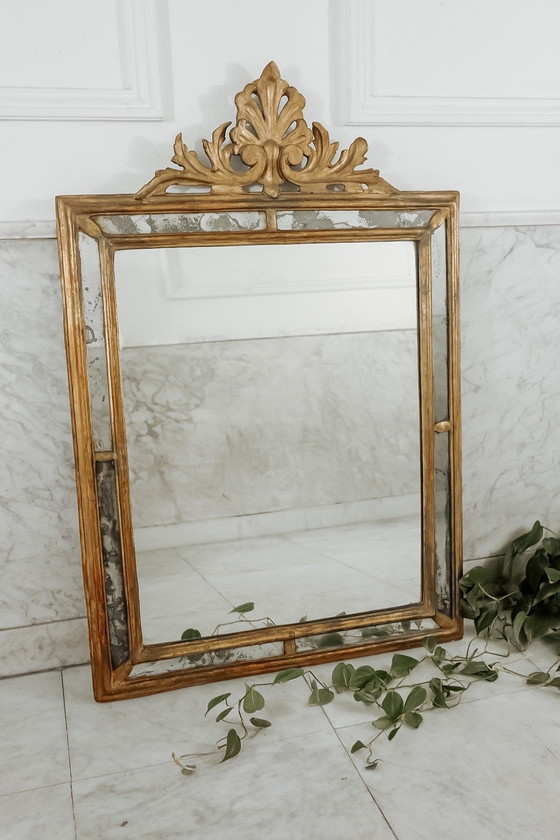 Image 1 of Antique French Baroque Mirror