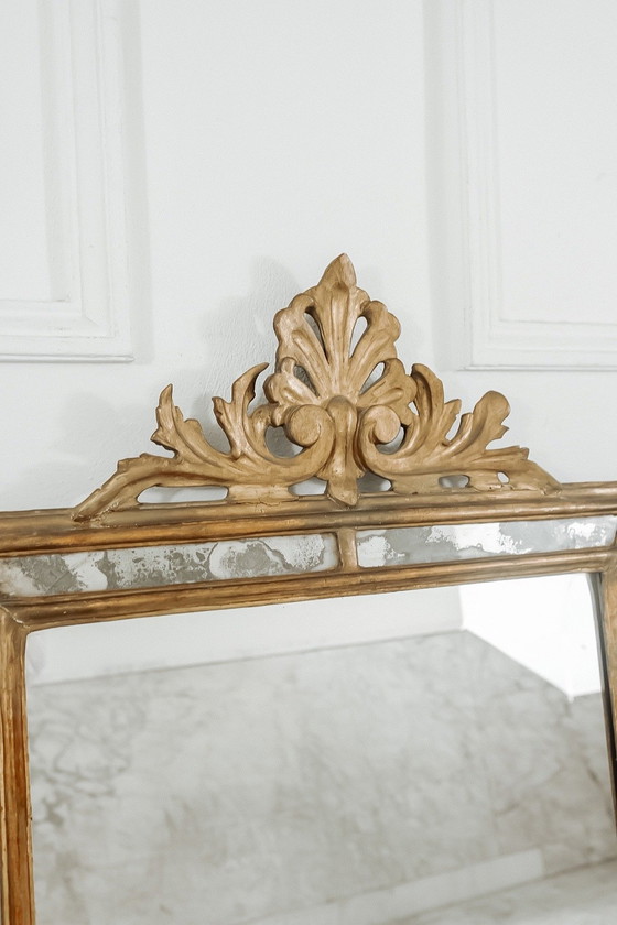 Image 1 of Antique French Baroque Mirror