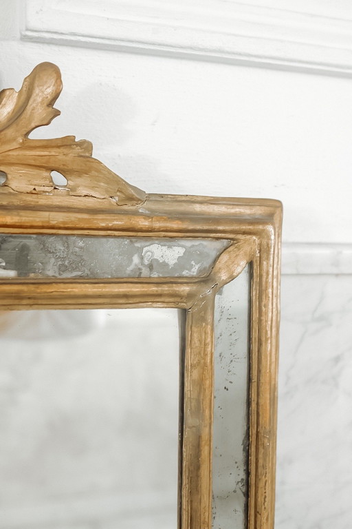 Antique French Baroque Mirror