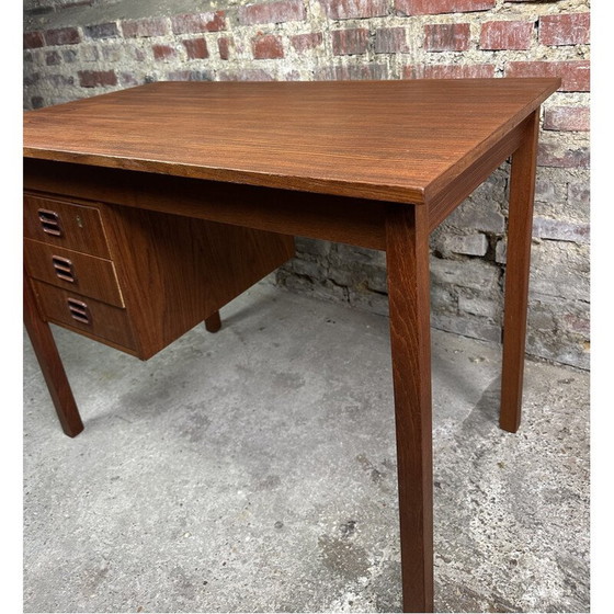 Image 1 of Scandinavian vintage teak desk, 1960