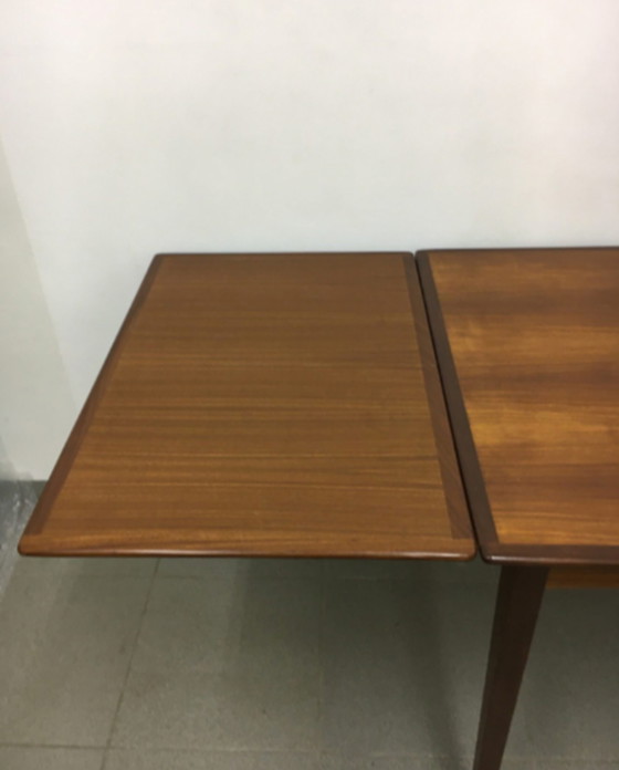 Image 1 of Mid-century design extendable dining table, 1960’s