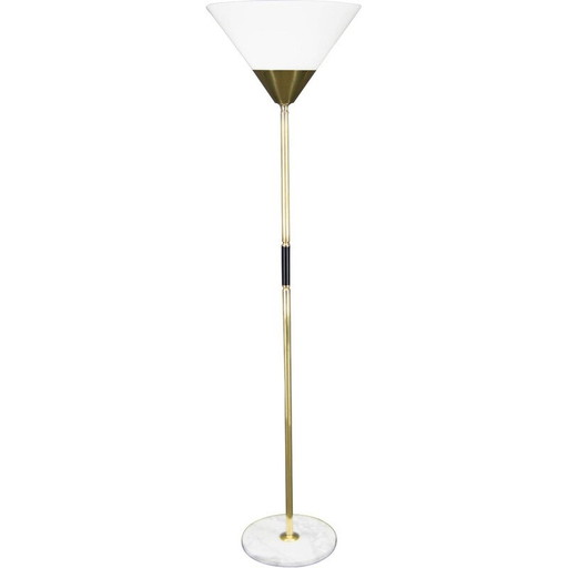 Vintage Italian Torch floor lamp, 1980