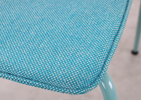 Image 1 of 4x Gispen Nomi chair blue