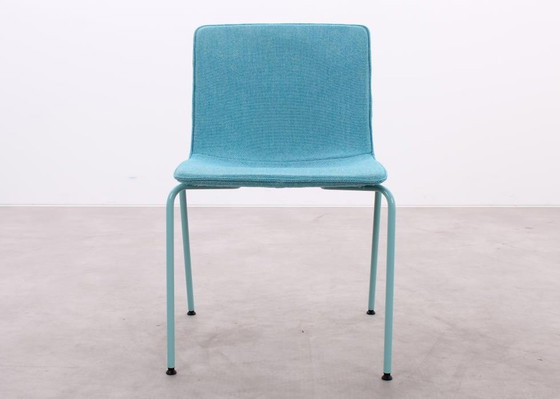 Image 1 of 4x Gispen Nomi chair blue