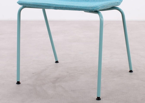 Image 1 of 4x Chaise Gispen Nomi bleue