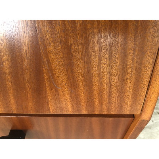 Image 1 of Vintage Scandinavian wooden secretary, 1960