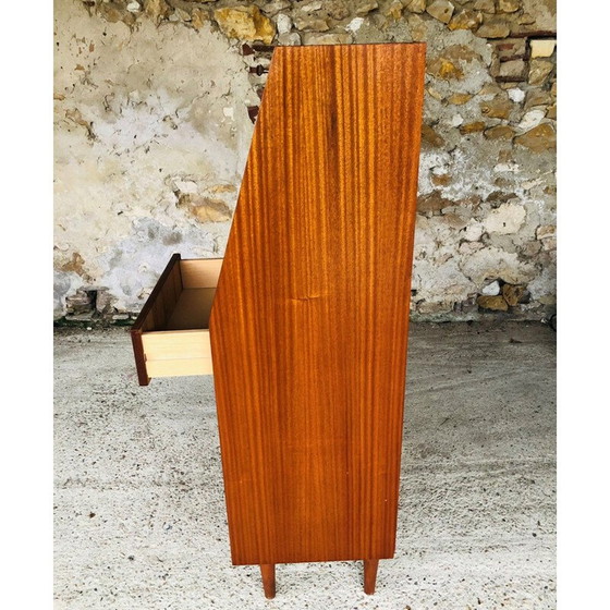 Image 1 of Vintage Scandinavian wooden secretary, 1960