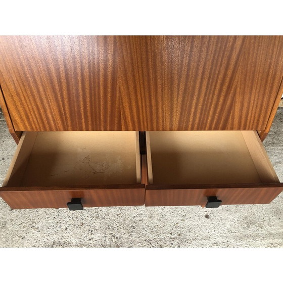 Image 1 of Vintage Scandinavian wooden secretary, 1960