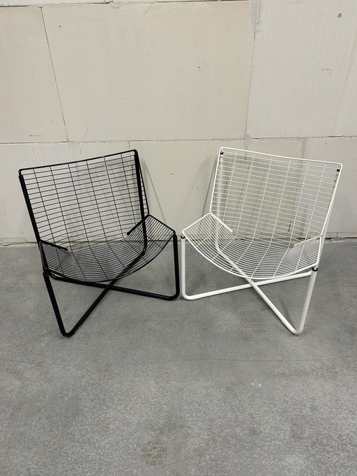 2X Järpen Wire Chair By Niels Gammelgaard For IKEA.