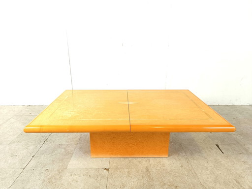 Eric Maville Table basse bar caché vintage