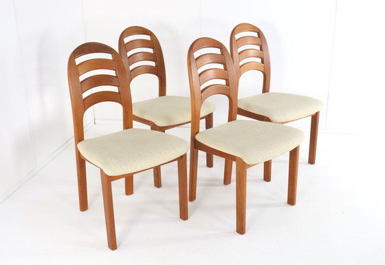 Image 1 of 4X Holstebro Chairs 'Faster' Vintage