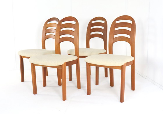Image 1 of 4X Holstebro Chairs 'Faster' Vintage