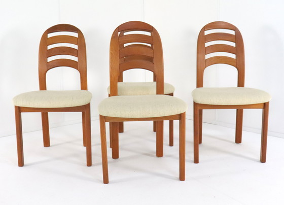 Image 1 of 4X Holstebro Chairs 'Faster' Vintage