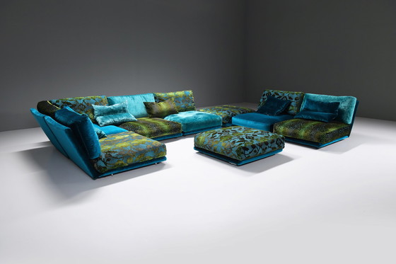 Image 1 of Stunning NAPALI 126 modular velvet sofa by the Bretz Brothers for Bretz Germany