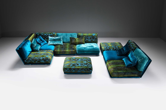 Image 1 of Stunning NAPALI 126 modular velvet sofa by the Bretz Brothers for Bretz Germany