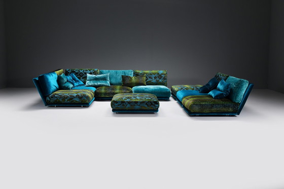 Image 1 of Stunning NAPALI 126 modular velvet sofa by the Bretz Brothers for Bretz Germany