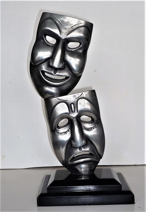 (Bromley UK) - Compulsion Gallery Theatrical Masks Sculpture