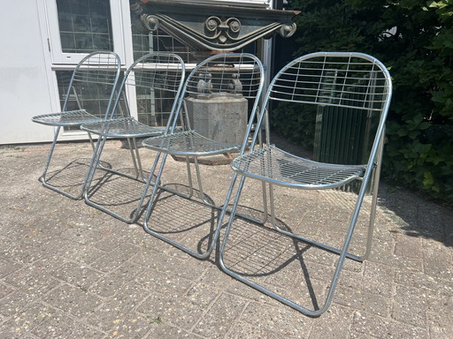 4x Niels Gammelgaard folding chair