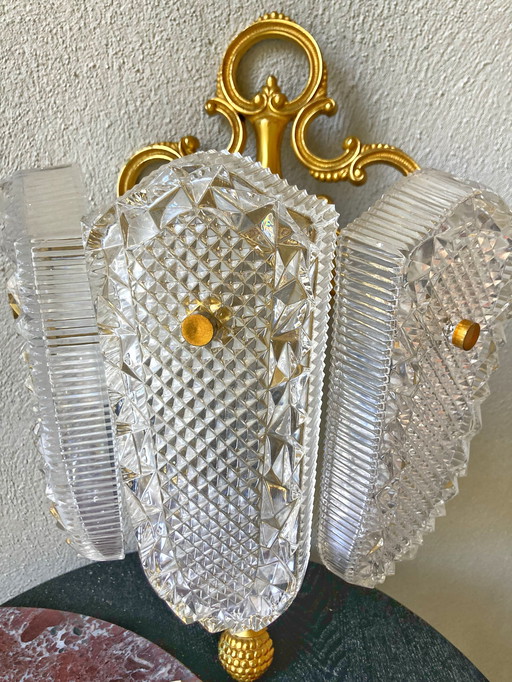 Hollywood Regency wall lamp