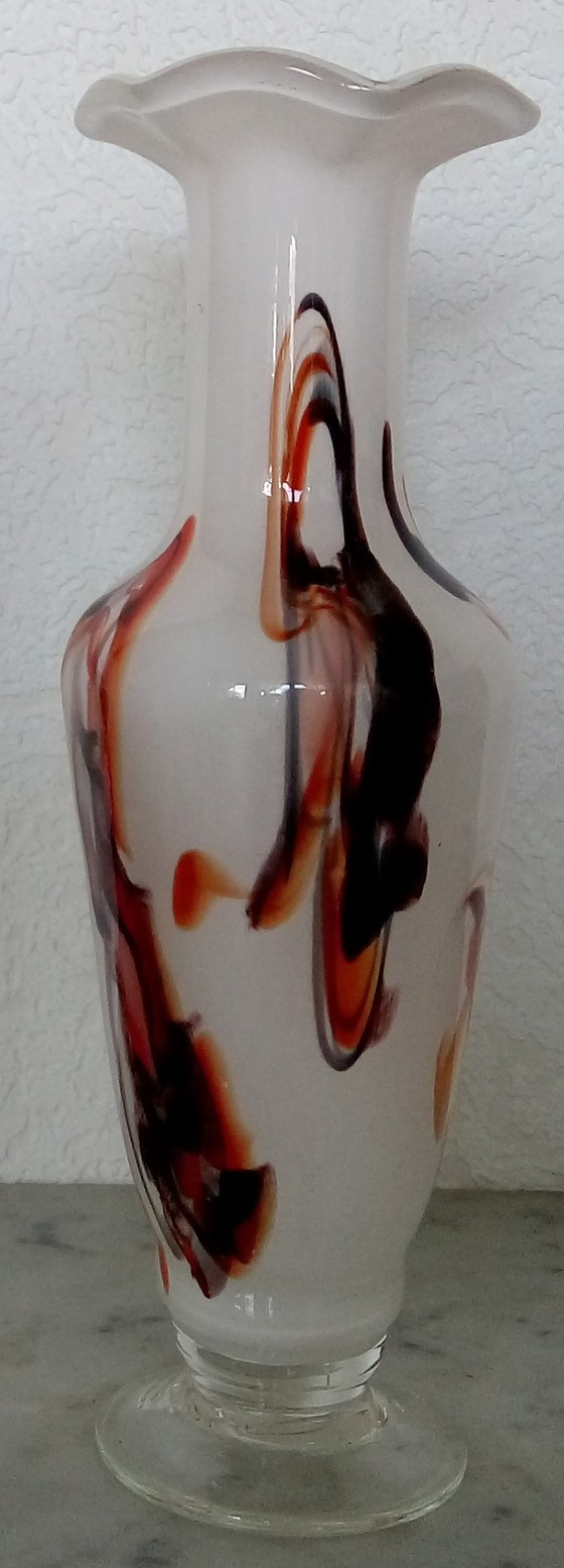 Image 1 of 2x Vintage collar vase