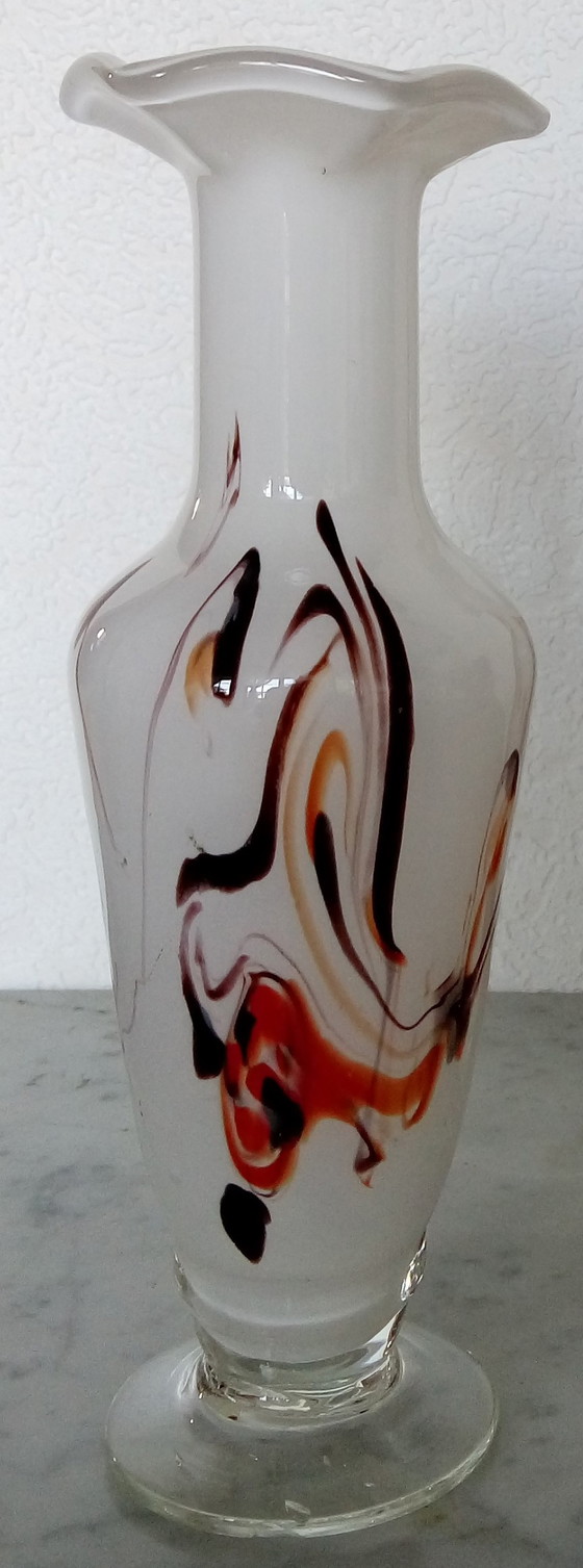 Image 1 of 2x Vintage collar vase