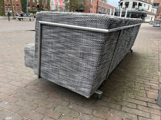 Image 1 of Banc Harvink tissu gris