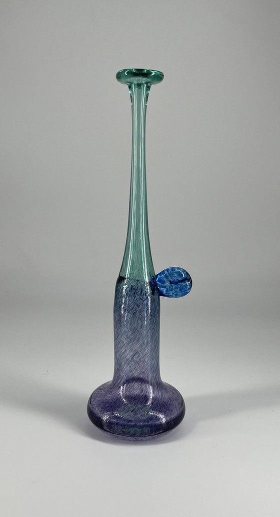 Image 1 of Kosta Boda Vase en verre Bertil Vallien Suède 1980