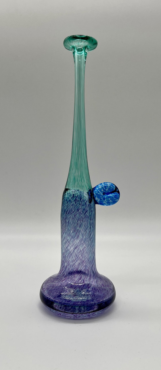 Image 1 of Kosta Boda glass vase Bertil Vallien Sweden 1980