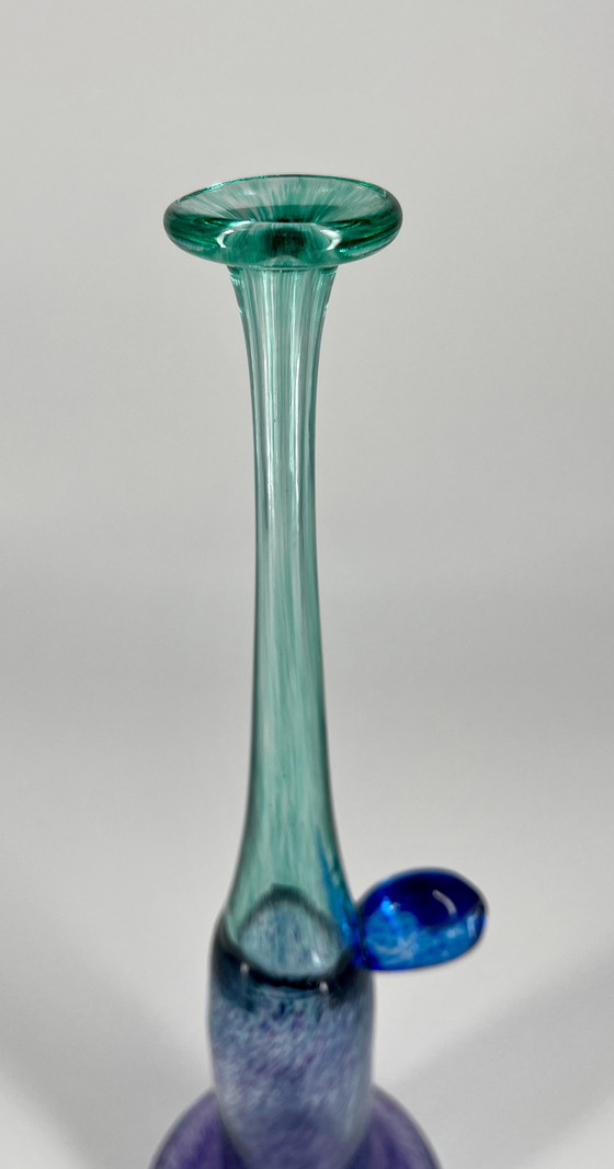 Image 1 of Kosta Boda Vase en verre Bertil Vallien Suède 1980