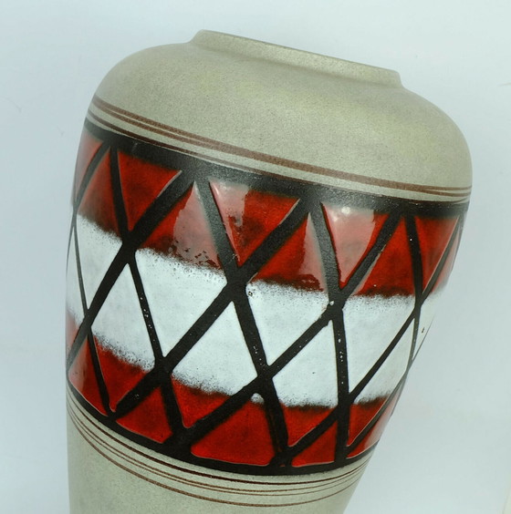 Image 1 of scheurich floorvase model 517-50 heinz siery 1959