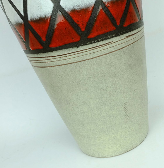 Image 1 of scheurich floorvase model 517-50 heinz siery 1959