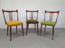 3x Chaise de bar vintage Stevens