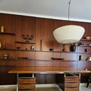 Bureau vintage en palissandre