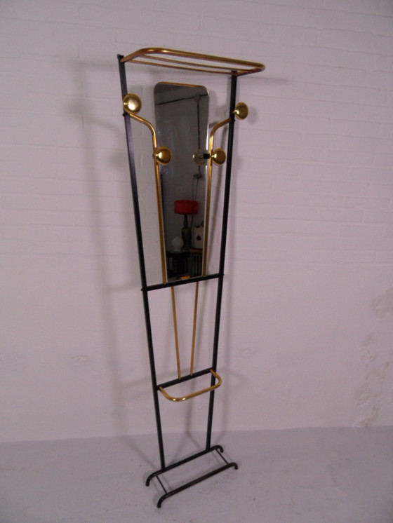 Image 1 of Porte-manteau vintage sur pied 1960