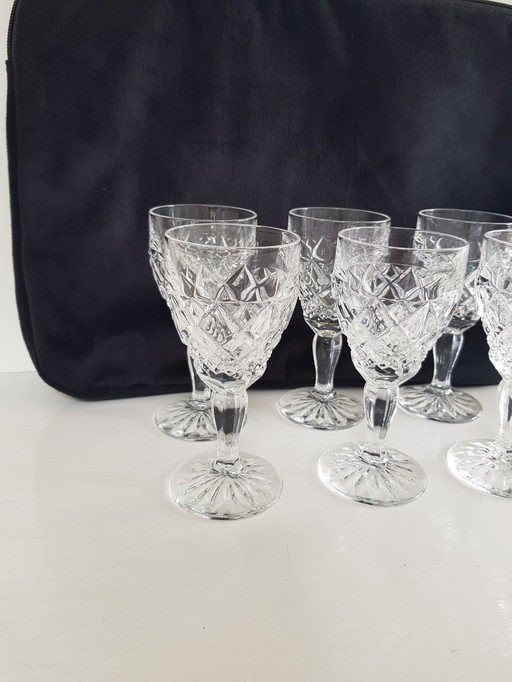 6x Christopher Stuart Regency wine glass