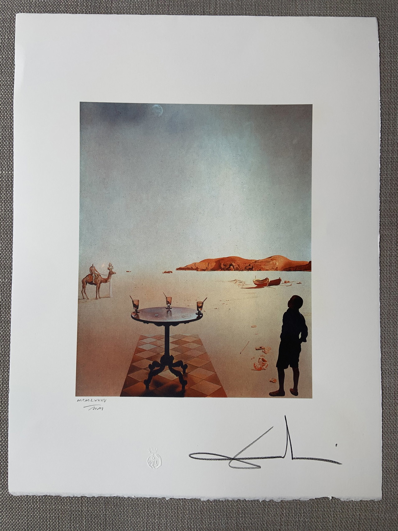 Salvador Dalí lithograph 限定175 Salvador Dalí lithograph 限定175 The Lobster Quadrile