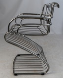 Gastone Rinaldi wire steel chair