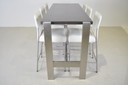 Table de bar Bert Plantagie avec tabourets