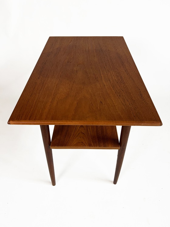 Image 1 of Vintage teak side table, tv table